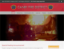 Tablet Screenshot of canbyfire.org
